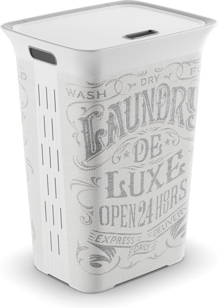 Kis Chic Deluxe Wasbox - 60 l - Gebroken wit — afbeelding 1