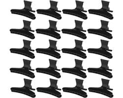 20 Stuks Vlinder Kappersklemmen Antislip Haarspelden voor Styling