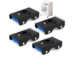 Verrijdbare Basis voor Zware Huishoudelijke Apparaten - Wasmachine & Droger Trolley met Stille Wielen en Rem