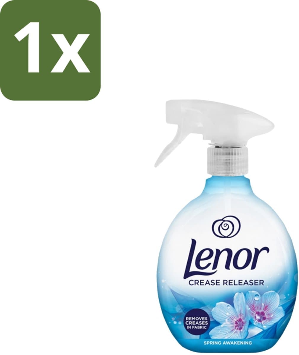 Lenor – Crease Releaser Spray – Spring Awakening – Kreukverwijderaar & Textielverfrisser – 500 ml - 1 stuk — afbeelding 1