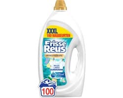 Frisse Reus Gel Lotus - Vloeibaar Wasmiddel - Witte Was - Frisse Geurbeleving - 100 Wasbeurten - Grootverpakking