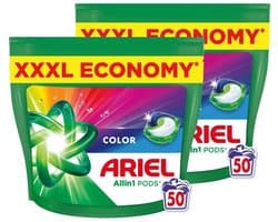 Ariel wasmiddel pods – Color All-in-1 | 100 wasbeurten