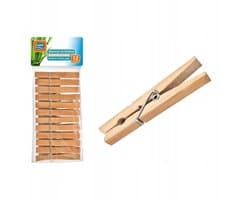Ravi Serie - Bamboe Klamerki - 12 Stuks - Duurzaam en Ecologisch