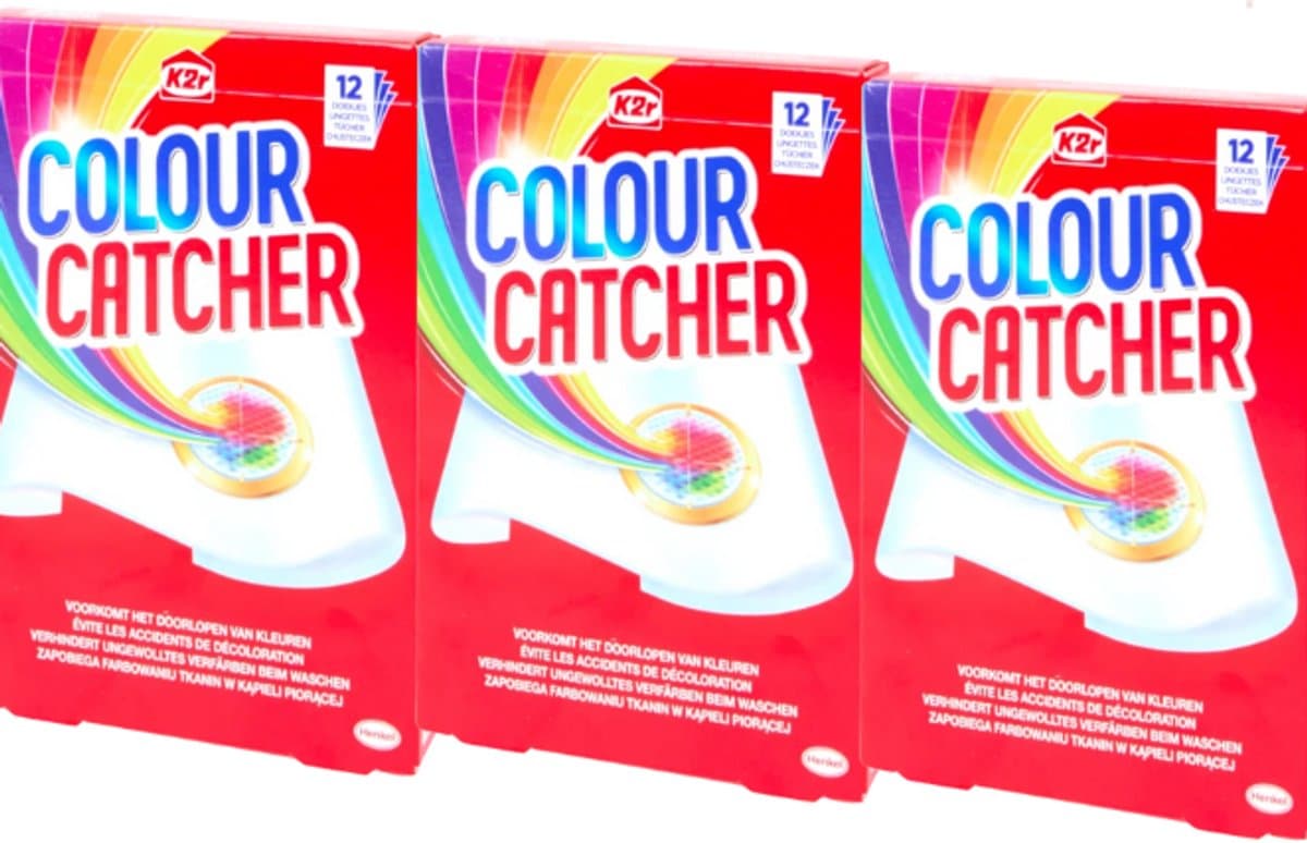 K2r Colour Catcher kleurdoekjes 12 stuks — afbeelding 1