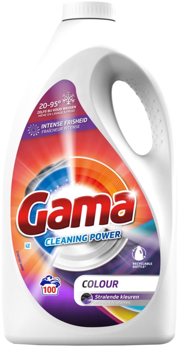 Gama Vloeibaar Wasmiddel Colour 100 Wasbeurten - 4,5 liter — afbeelding 1