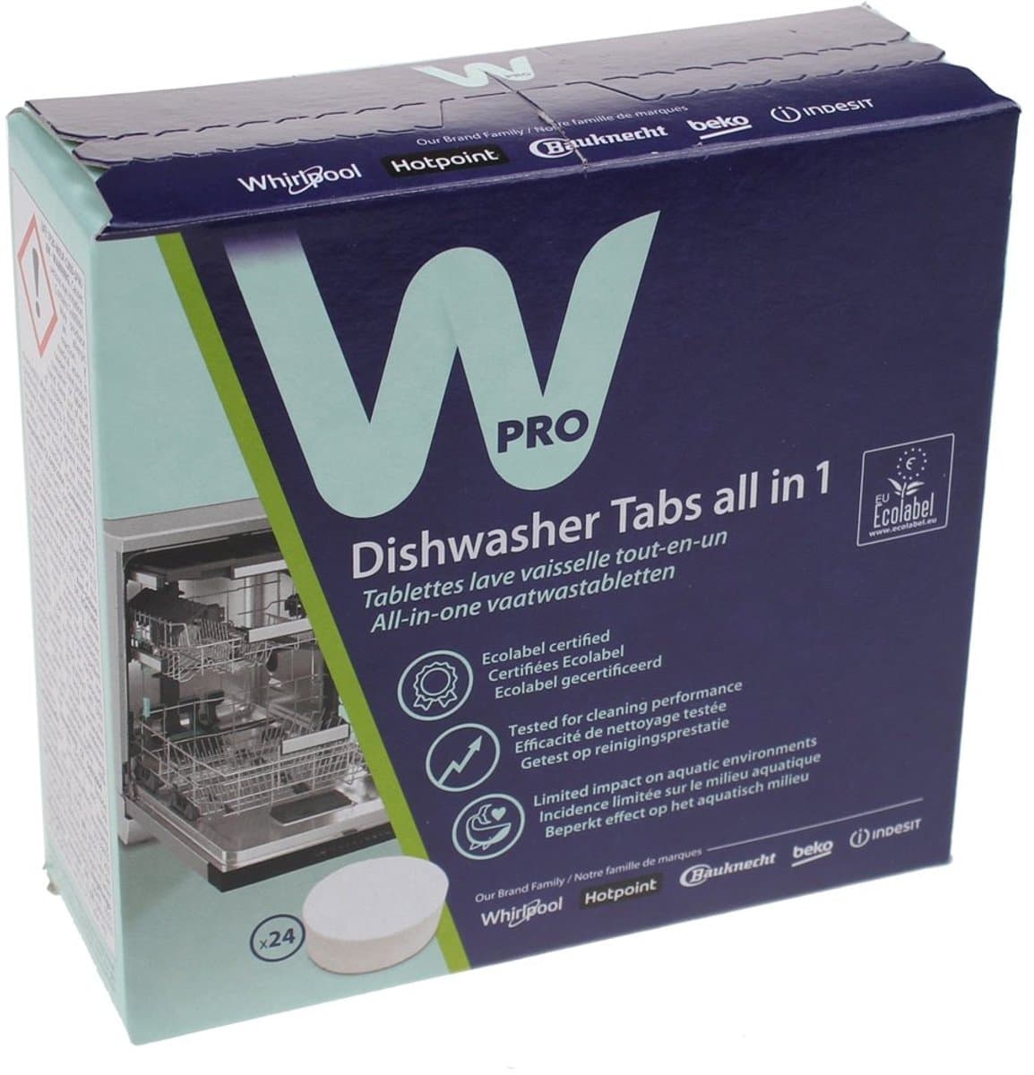 WPRO - Eco Vaatwastabletten - C00860155 — afbeelding 1