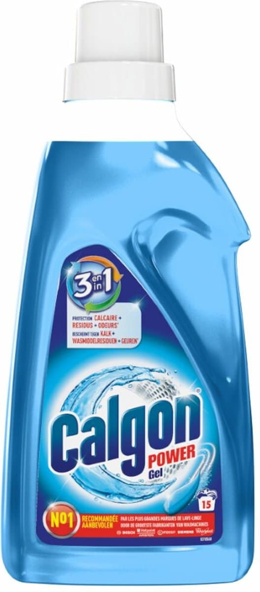 Calgon 3 in 1 Power Gel Wasmachine Reiniger en Anti kalk - 750 ml — afbeelding 1