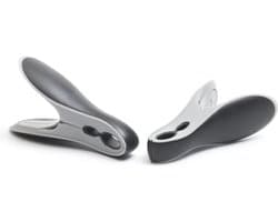 Brabantia Wasknijpers - Kunststof - 8 stuks - Black/Grey