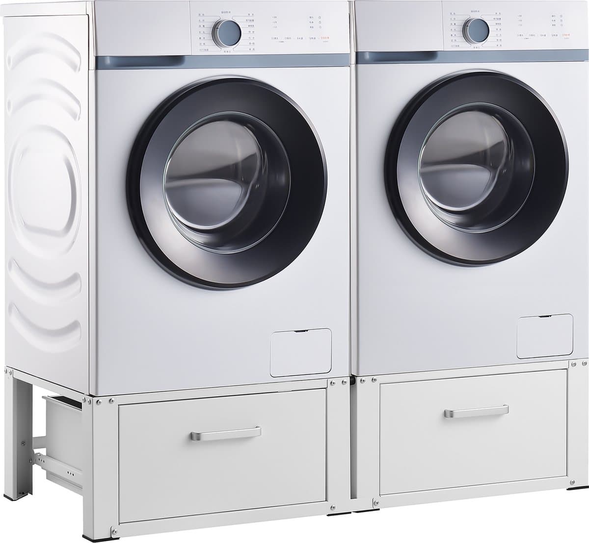 Wasmachine sokkel dubbel Heyen verhoger met lades — afbeelding 1