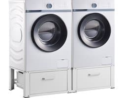 Wasmachine sokkel dubbel Heyen verhoger met lades
