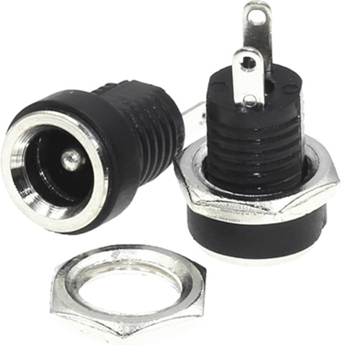 Jack socket Panel Mount Connector 5.5x2.1mm DC-022B — afbeelding 1