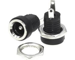 Jack socket Panel Mount Connector 5.5x2.1mm DC-022B