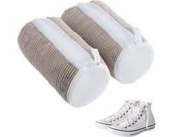 Waszak met ritssluiting voor schoenen - Schoenen waszak voor wasmachine met schoenennet — afbeelding 1