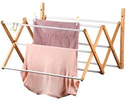 Wanddroogrek bamboe 71x59x45cm