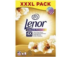 Lenor waspoeder - Gouden orchidee - Gekleurde was - 80 wasbeurten