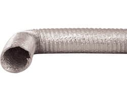 ALU flexibele afvoerslang Ø127mm 3m
