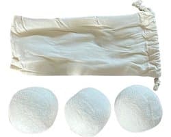 Wasdroger bollen 3 stuks - Parfum was - Wasparfum - Wasparfum accessoires - Droger ballen - Drogerballen wol - Drogerballen