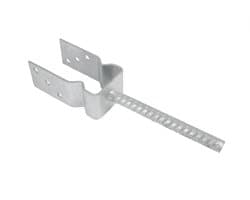 Wovar Instortanker voor 7 x 7 cm palen met Ril | Per Stuk