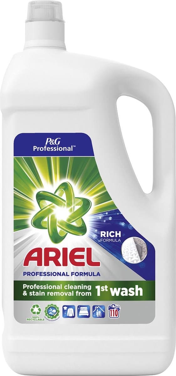 Ariel Professional Vloeibaar Wasmiddel Regular - 110 wasbeurten - 4.95 liter — afbeelding 1
