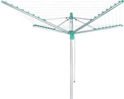 Leifheit droogmolen Linomatic 400 easy incl. bodemhuls - 40 m drooglengte - 4 wasmachineladingen