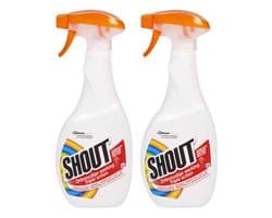 Shout Vlekkenoplosser spray Wasgoed 2 x 500 ml