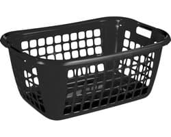Sunware Basic wasmand 60L - 65x45x27 cm - Zwart — afbeelding 1