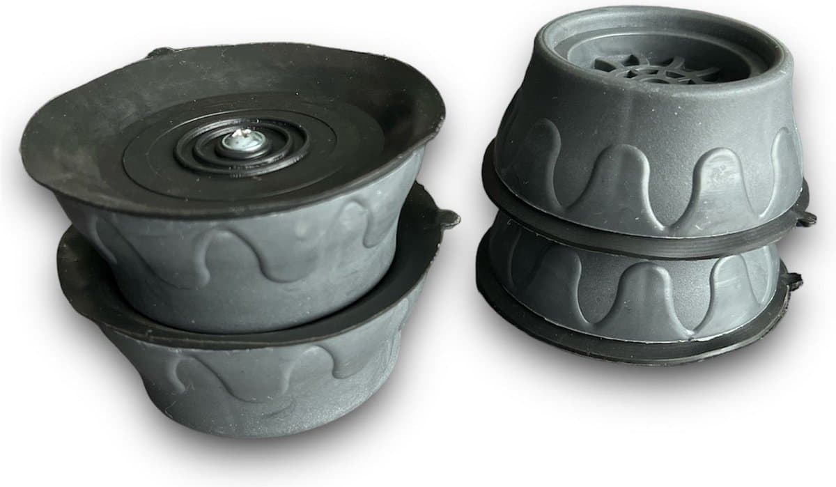 Trillingdempers Wasmachine - Wasmachine Dempers - 4 stuks - Extra Dik - Droger - Ondersteuning voor anti-vibratie wasmachines — afbeelding 1
