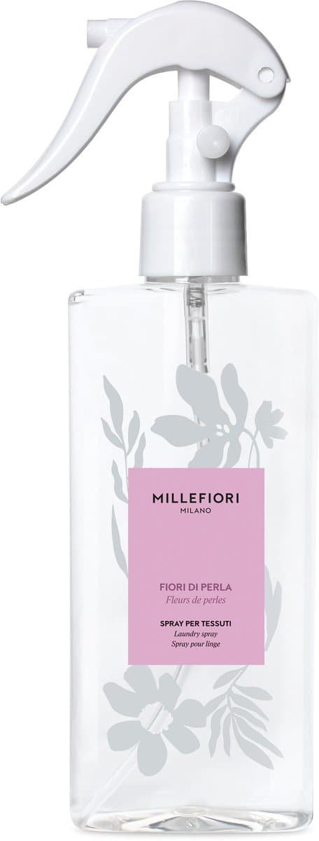 Millefiori Laundry - Textielspray 200 ml - Fiori di Perla - Textielverfrisser - Wasspray — afbeelding 1