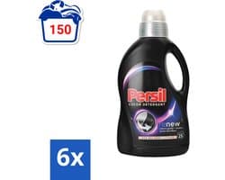 Persil Color Detergent - Vloeibaar Wasmiddel - Donkere Was - 25 Wasbeurten - Voordeelverpakking - 6 stuks