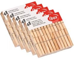 Wasknijpers - 240x - hout - knijpers - wasspelden - wasgoed ophangen