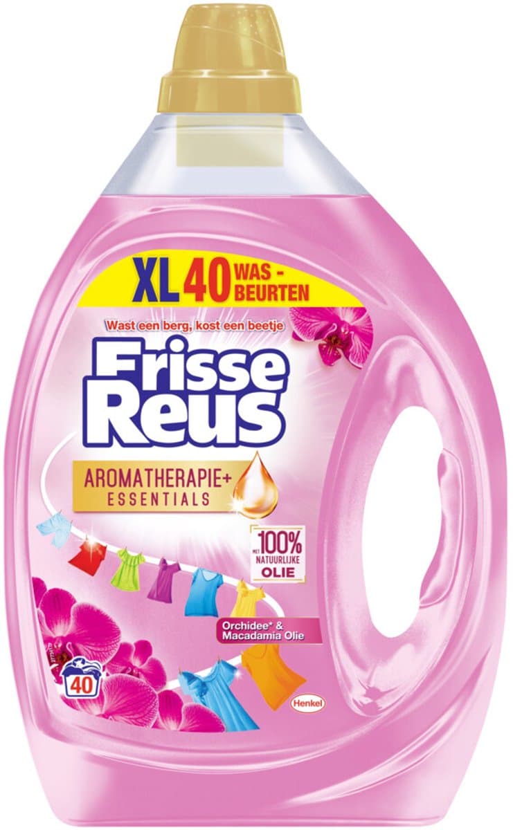 Witte Reus Vloeibaar Wasmiddel Orchid Macadamia 40 Wasbeurten - 4 x 2 liter - Voordeelverpakking — afbeelding 1