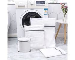 Waszak 4 Delig - 1x groot (50x60 cm) - 1x middel ( 40x50cm) - 1x normaal (30x40cm) - 1x BH (17x15cm)