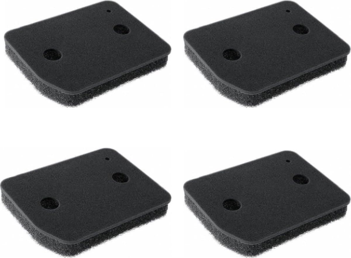 4st - Filter spons foam van condensor wasdroger droogkast alternatief geschikt voor droger Miele - 210 x 155 x 30 mm - 09164761 -9164761 - 4 stuks — afbeelding 1
