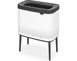 Brabantia Bo Wasmand - met Deksel - 60 l - White — afbeelding 1