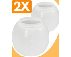 Doseerbol 2 stuks - Wasbol - Wasbollen voor wasmiddel - Doseerdop - wasbolletjes voor wasmachine - wasbal - wasmiddel bol - doseerbol wasmiddel vloeibaar — afbeelding 1
