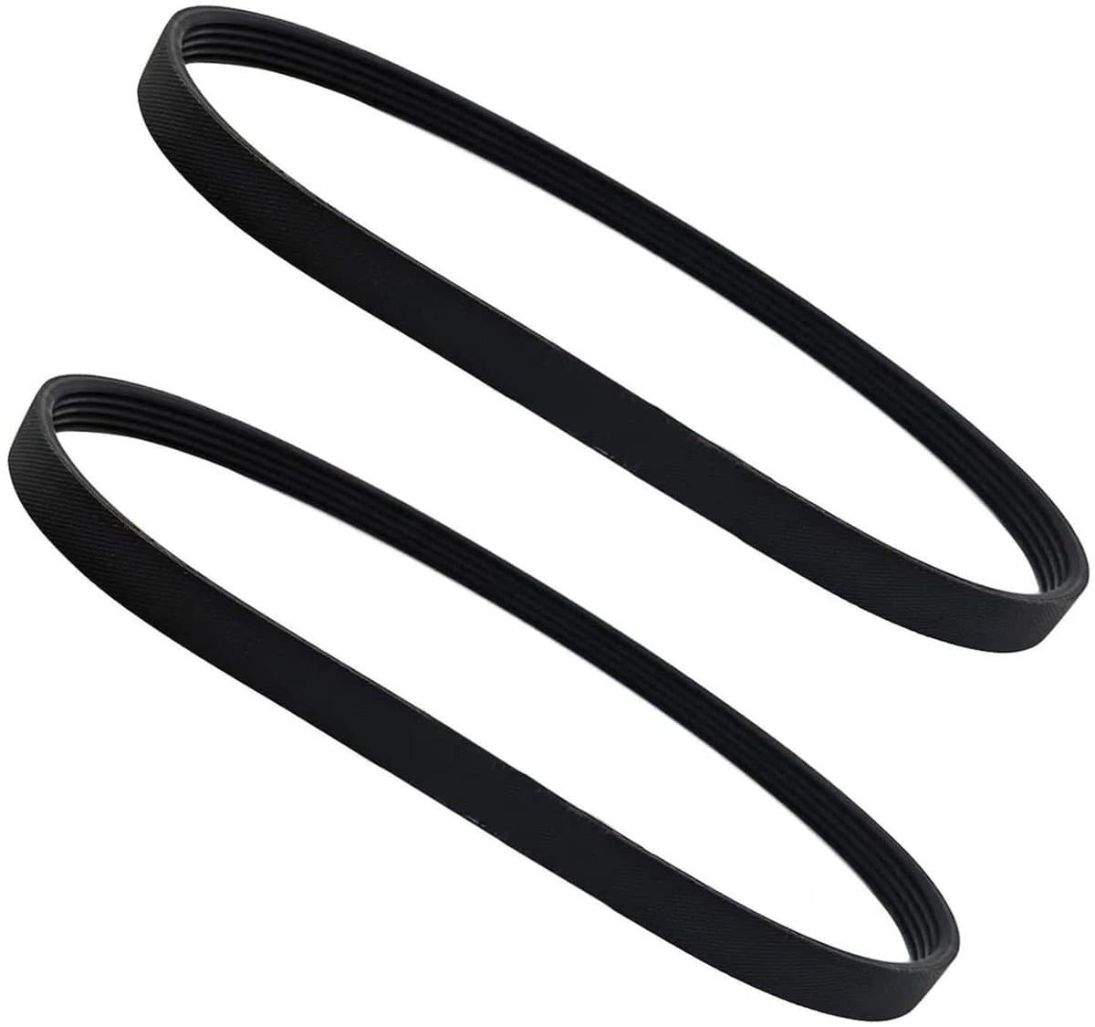 Wasmachineriem - Aandrijfriem Rubber - Wasmachine Reparatie - Duurzaam Rubber Materiaal - 6EPJ1161 - Zwart — afbeelding 1