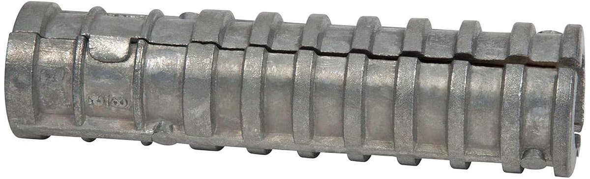Lag Shield Ankers - Boutankers Beton - Bevestigen in Steen - Vochtbestendig Materiaal - 3/4 inch Gatdiameter - Zilverkleurig — afbeelding 1