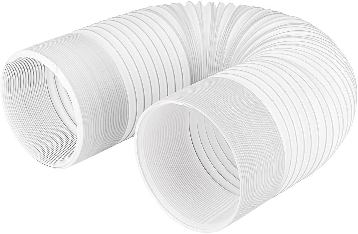 Draagbare airconditionerslang 1.5m, 150 mm diameter, verlengstuk voor de afvoerslang van de airconditioner, tegen de klok in, hittebestendig en energiezuinig. — afbeelding 1