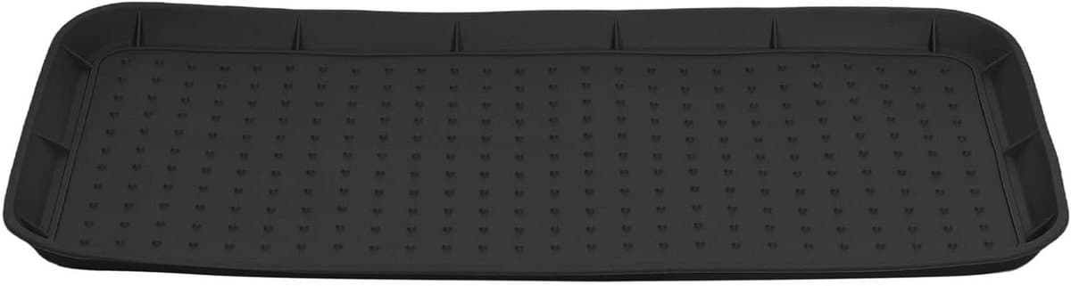Paraplu Schoen Lekbak - Schoenenmat Hal - Voorkom Natte Vloeren - Waterdicht Antislip - 76 x 38 cm - Zwart — afbeelding 1