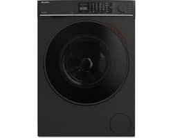 Sharp ES-NFL014CBNA2-CB wasmachine Voorlader 10 kg 1330 RPM Zwart