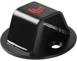 Grondanker Motor - Veiligheidspunt - Motor Beveiligen - Gehard Staal - 13x13x6cm - Zwart