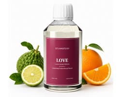 SteamStory Luxe Wasparfum Love - Warme & Verfijnde Geur met Sinaasappel, Witte Bloemen & Vanille – 250 ml — afbeelding 1