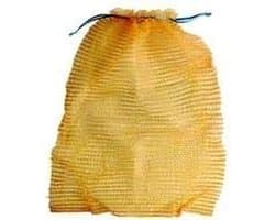 Raschel Zakken - Transportzakken Fruit - Groenten Oogsten - Met Trekkoord - 40 x 60 cm - Groen