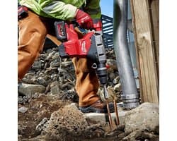 SDS MAX Grondnagel Driver voor Inbrengen van Aardstaven en Polen - Diameter 16,5 mm, Lengte 165 mm, Geschikt voor Hamerboor en Jackhammer