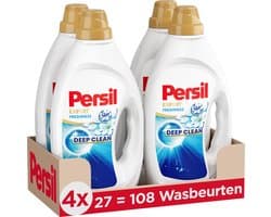 Persil Gel Expert Color Freshness by Silan - Vloeibaar Wasmiddel - Gekleurde Was - Hygiënische Frisheid - 4 x 27 Wasbeurten