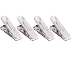 Dailygoods- Kledingklemmen Roestvrij staal - Sterke Klemkracht - Houten/Kunststof Wasknijpers - Kledingclips - Organisatiehulp - Duurzaam en Lichtgewicht