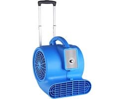 Industriële Ventilator - Vloerdroger Blower - Snel Drogen - Krachtige Koperen Motor - 45x45x38 cm - Zwart