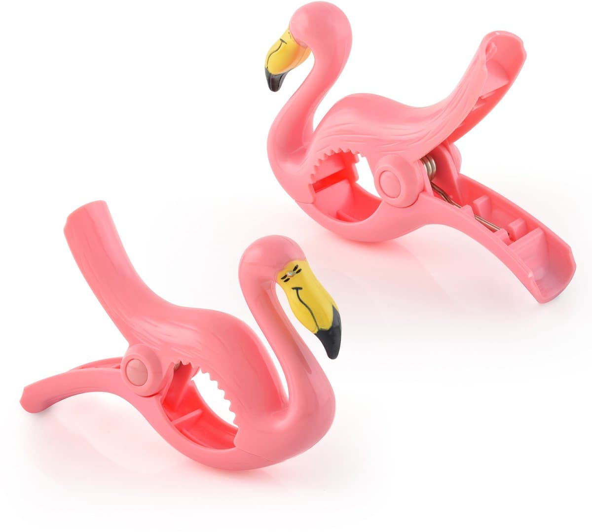 O2COOL - Boca Clips® Extra Stevige Handdoekclips - Flamingo — afbeelding 1