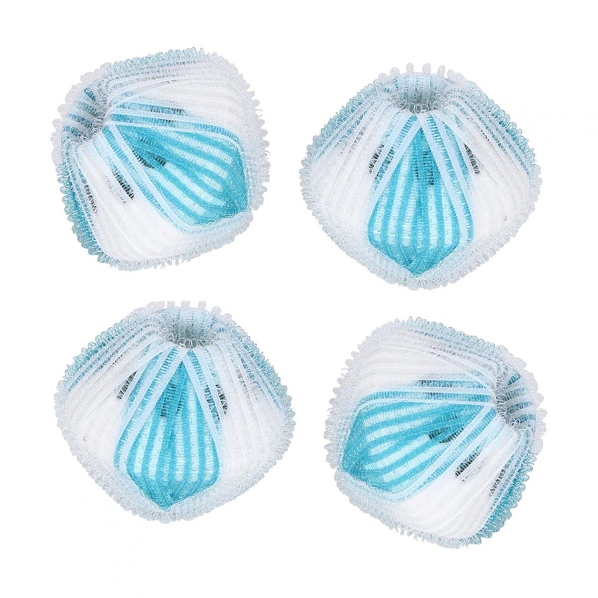 Dailygoody - Wasmachine Bal - Verwijdert Dierenharen - Herbruikbaar en Duurzaam - Blauw - Pet Hair Remover - Geschikt voor Kleding - 6 Stuks — afbeelding 1