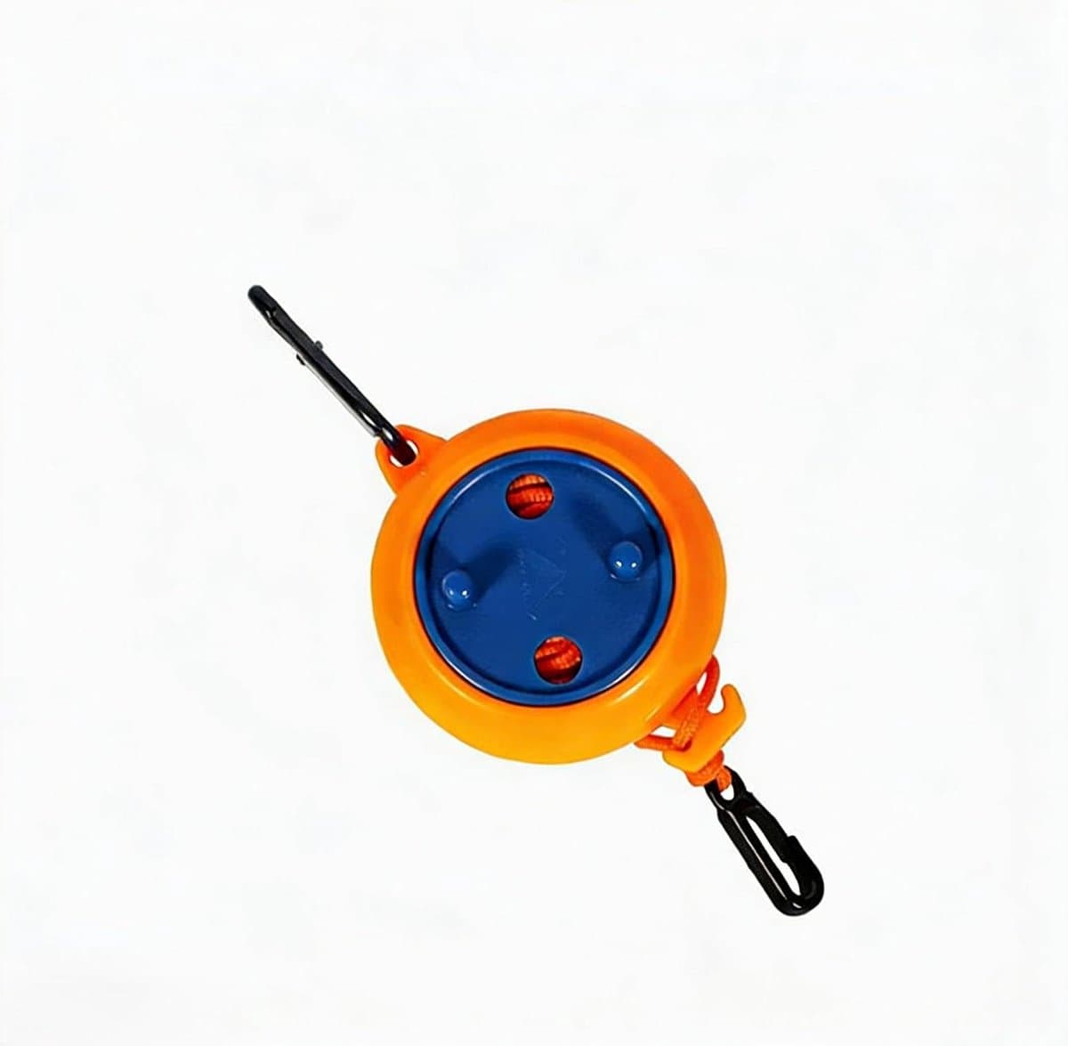 Uitschuifbare Waslijn - Waslijn Reis Waslijn - Kleding Drogen - Voorkomt Doorhangen - 8 Meter - Oranje — afbeelding 1